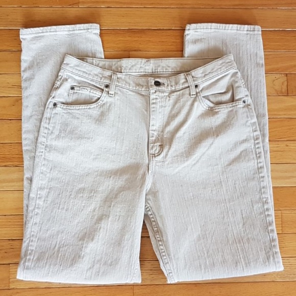 Lee Denim - Riders by Lee Women's Beige Denim Jeans size 16L